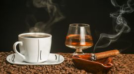 Кофе с коньяком: польза и вред, как правильно пить