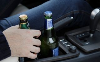 Управление транспортным средством в состоянии алкогольного опьянения