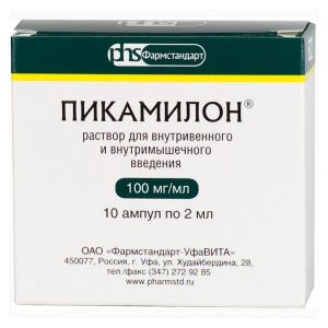 Пикамилон: инструкция по применению, показания, противопоказания